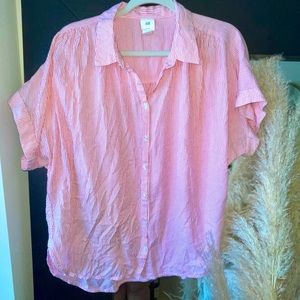 H&M LOGG Button Down Shirt